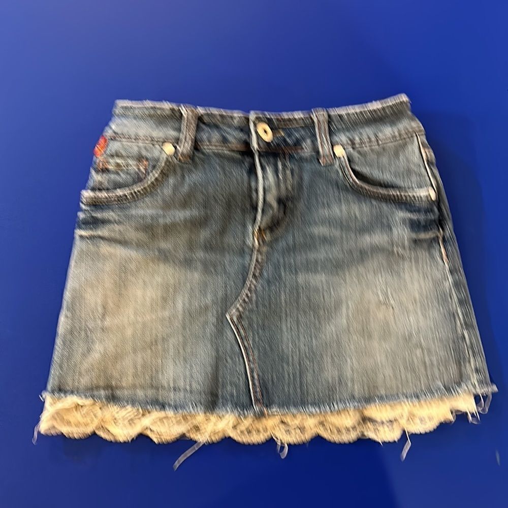 iT Jeans Denim Mini Skirt